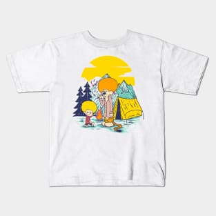 Calvin and Hobbes Frizzy Kids T-Shirt